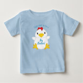 Chicken Baby shower Blue Boy (Voorkant)