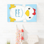 Chicken Baby shower Blue Boy Spandoek (Insitu)
