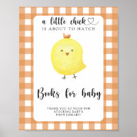 Chicken baby shower - boeken voor baby