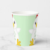 Chicken Baby shower Boerderij Papieren Bekers (Rechts)