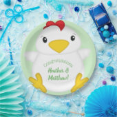 Chicken Baby shower Boerderij Papieren Bordje (Feest)