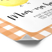 Chicken baby shower - Momosa bar Poster (Hoek)