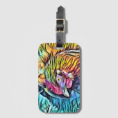 CHICKEN BAGAGELABEL (Voorkant (verticaal))