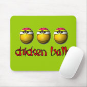 Chicken Balls Mousepad Muismat (Met muis)