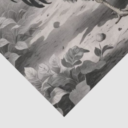 Chicken Barnyard Design Tissuepapier (Detail)