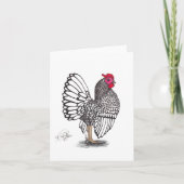 CHICKEN BEDANKKAART (Voorkant)