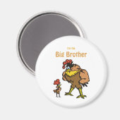 Chicken Big Brother Magneet (Voorkant / Achterkant)