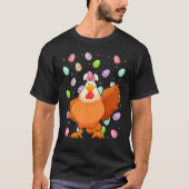 Chicken Bird Easter Easter Funny Chicken Easter Su T-shirt (Voorkant)