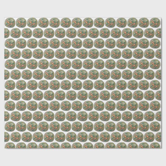 Chicken Biryani Indian Mixed Rice Dish Food Dinner Cadeaupapier (Vlak)