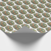 Chicken Biryani Indian Mixed Rice Dish Food Dinner Cadeaupapier (Hoek)