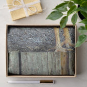 Chicken Black en White Rooster Photo Tissuepapier (Geschenk)