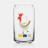 Chicken Blikvorm Glas (Voorkant)