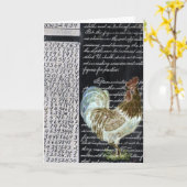 Chicken Block 2 Kaart (Gele Bloem)