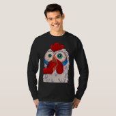 Chicken Bloodshot T-shirt (Voorkant volledig)