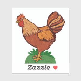 Chicken Boerderij Country Sticker