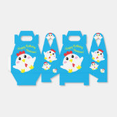 Chicken Boerderij verjaardagsfeestje Kinder Bedankdoosjes (Uitgevouwen)