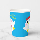 Chicken Boerderij verjaardagsfeestje Kinder Papieren Bekers (Rechts)