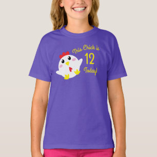 Chicken Boerderij verjaardagsfeestje Kinder T-shirt