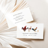 Chicken Boerderij Visitekaartje