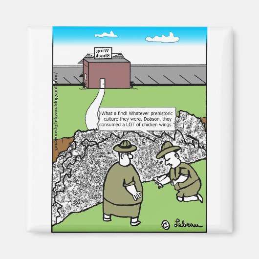 Chicken Bone Surprise Find-Final+Address+Dialoogve Magneet (Voorkant)