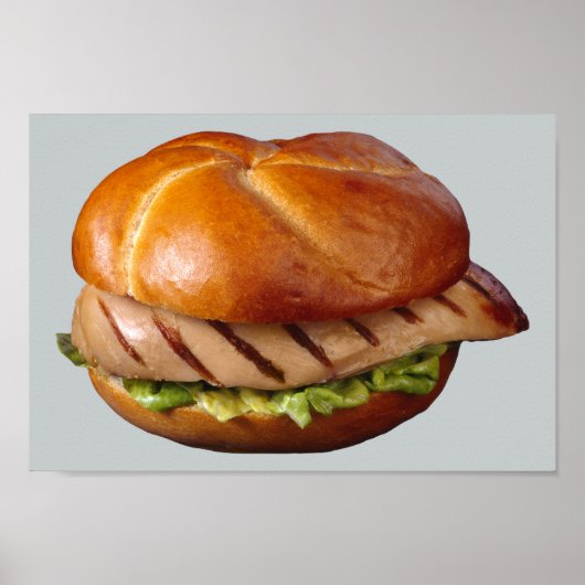 Chicken Breast Sandwich Poster (Voorkant)