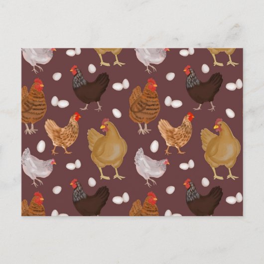 Chicken Briefkaart (Voorkant)