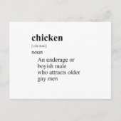 CHICKEN BRIEFKAART (Voorkant)