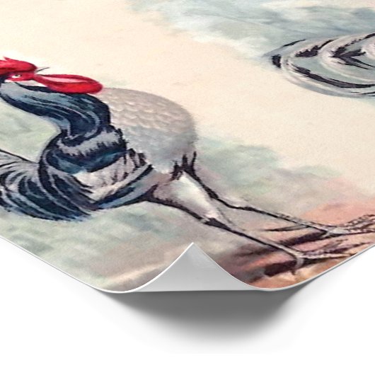 Chicken Briet Vintage Poster (Hoek)