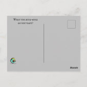 CHICKEN BUCK-BUCK VERSTOREN NIET BRIEFKAART (Achterkant)