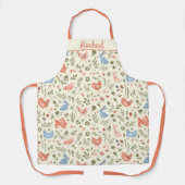 Chicken Bunny Rabbit Boerderij Easter Design Schort (Voorkant)