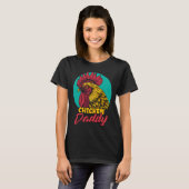 Chicken Butt Chicken Dad Farmer T-shirt (Voorkant volledig)