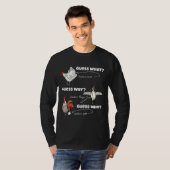 Chicken Butt raad waarom Chicken T-shirt (Voorkant volledig)
