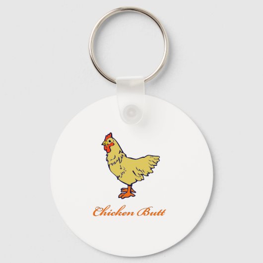 Chicken Butt Sleutelhanger (Voorkant)