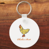 Chicken Butt Sleutelhanger (Voorkant)