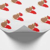 Chicken Cadeaupapier (Hoek)
