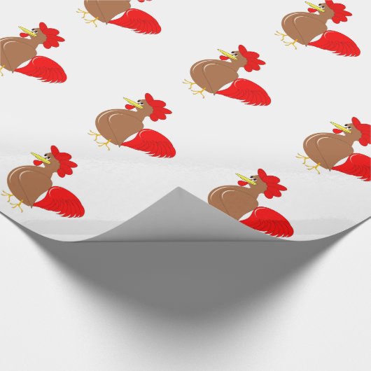 Chicken Cadeaupapier (Hoek)