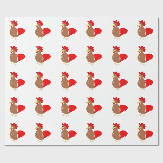 Chicken Cadeaupapier (Vlak)