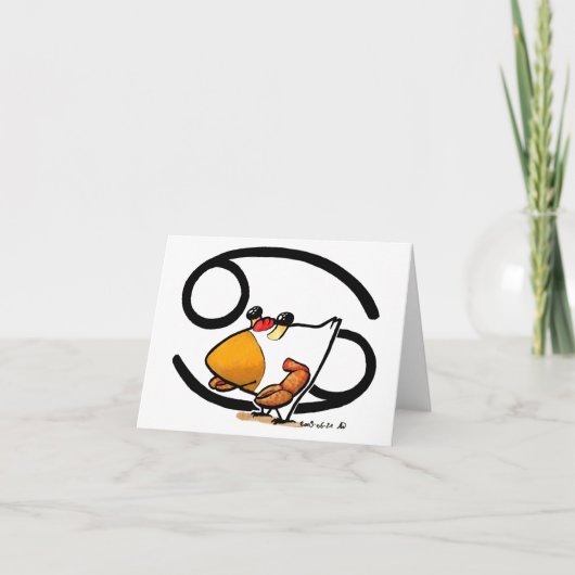Chicken Cancer-Wenskaart Kaart (Voorkant)