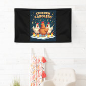 Chicken Carolers Spandoek (Insitu)