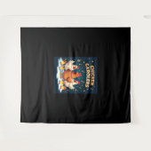 Chicken Carolers Wandkleed (Voorkant (horizontaal))