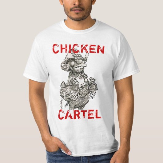 Chicken Cartel T-shirt (Voorkant)