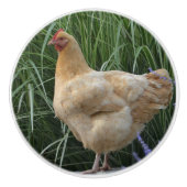 Chicken Ceramic Knob Keramische Knop (Voorkant)