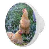 Chicken Ceramic Knob Keramische Knop (Rechts)