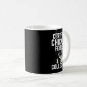 Chicken Certified Chicken Feeder Egg Collector Hen Koffiemok (Voorkant rechts)