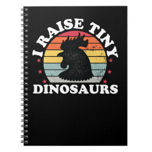 Chicken Chick I Raise Tiny Dinosaurs Funny Chicken Notitieboek
