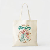 Chicken Chick Mannen Chicken Dad Funny Pou Tote Bag (Voorkant)