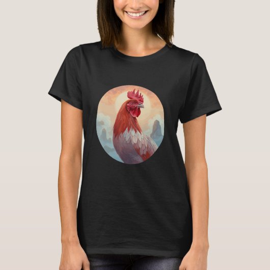 Chicken Chicken Breeder Poultry Farmers Farm Farme T-shirt (Voorkant)