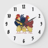 Chicken Clock Grote Klok (Voorkant)