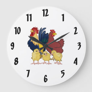 Chicken Clock Grote Klok