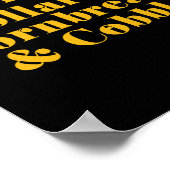 Chicken Collards Cornbread And Cobbler  Poster (Hoek)